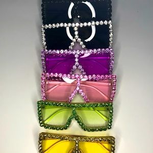 Rhinestone sunglasses